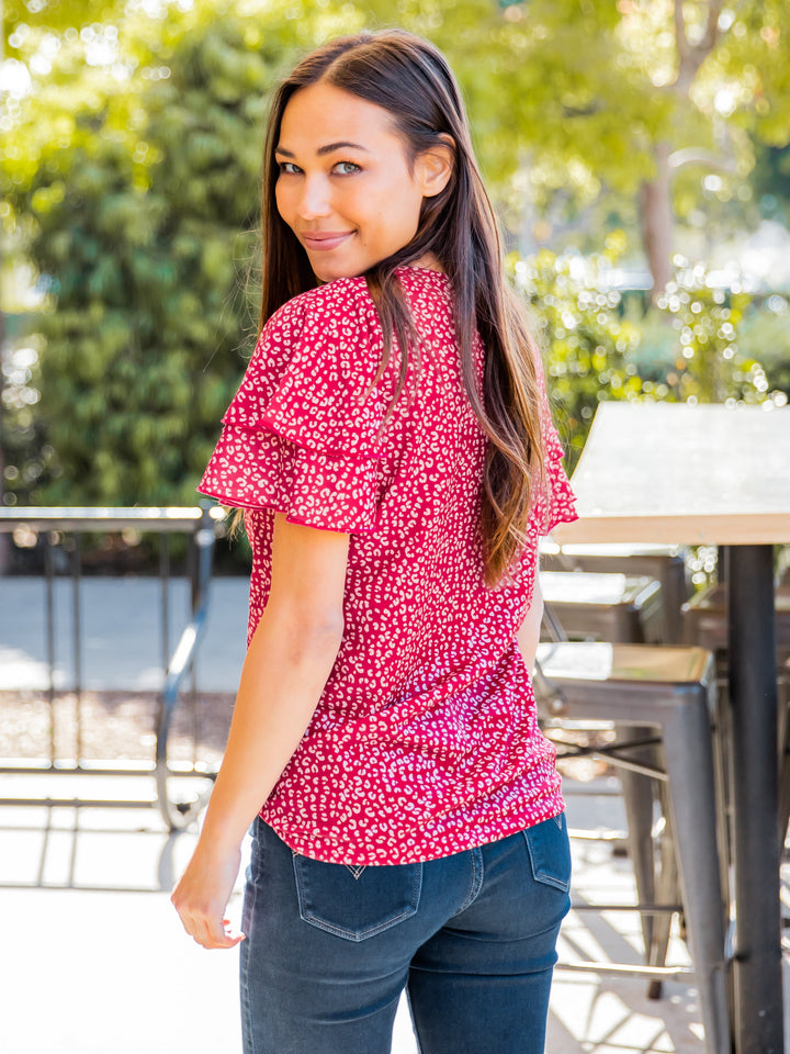 May Ruffle Top