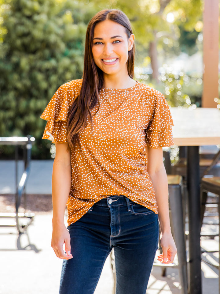 May Ruffle Top