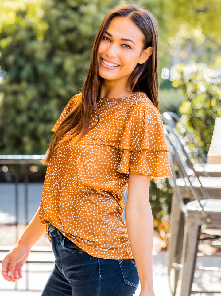 May Ruffle Top