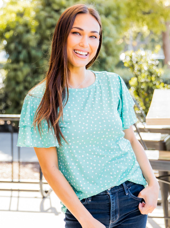 May Ruffle Top