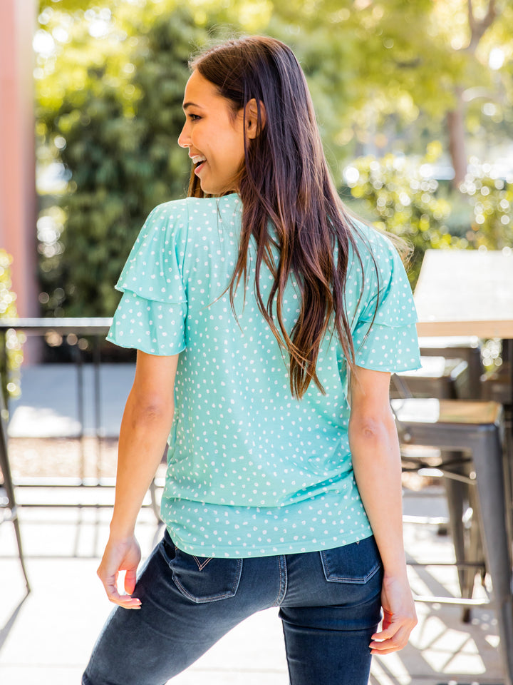 May Ruffle Top