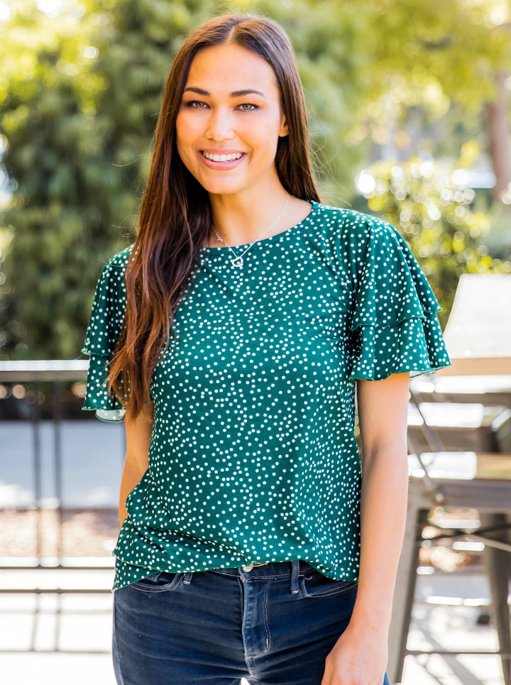 May Ruffle Top