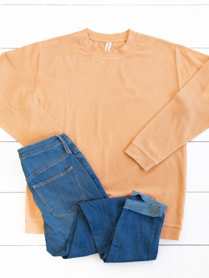 Ribbed Pullover