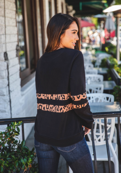 Pattern Stripe Ruby Pullover