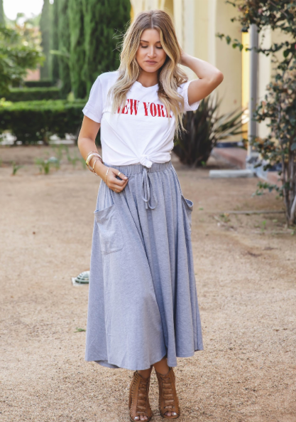 The Olive Pocket Skirt