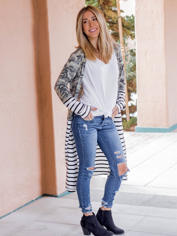 The Camo Stripe Duster