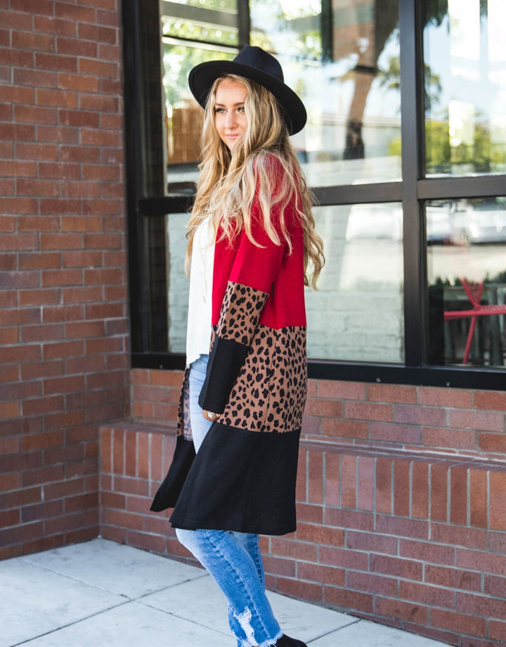 The Briana Colorblock Cardigan