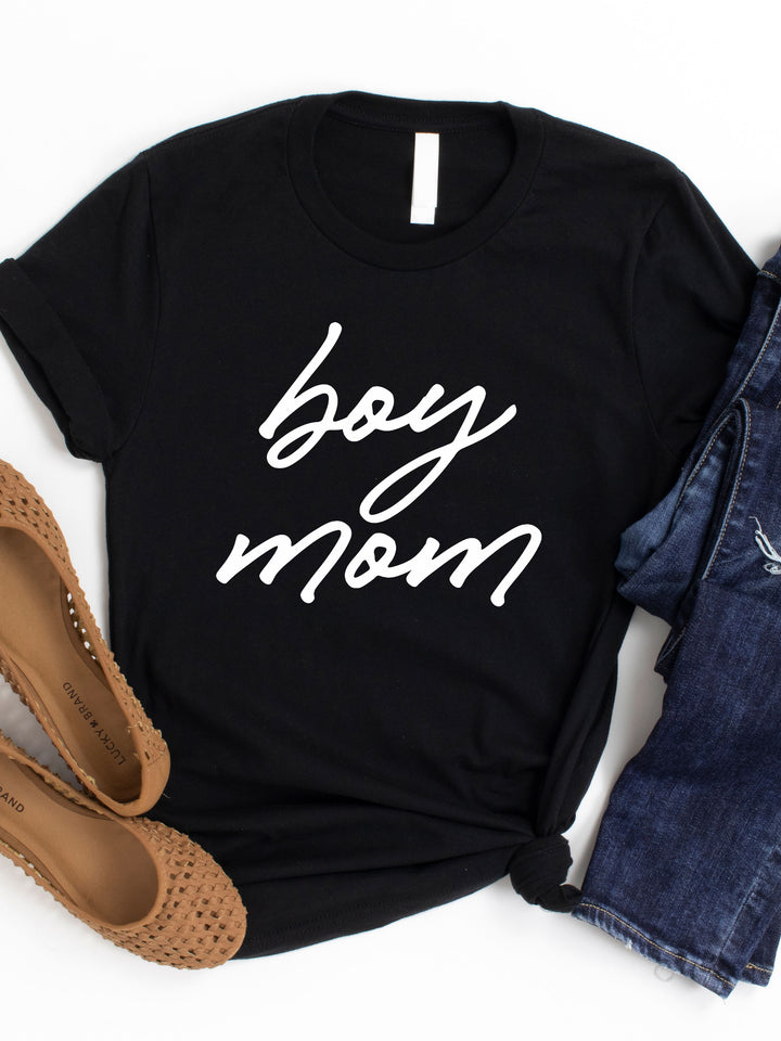 Boy Mom Graphic Tee