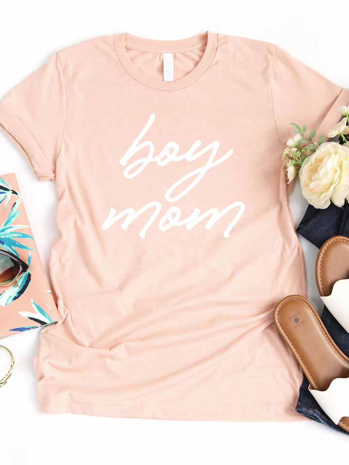 Boy Mom Graphic Tee