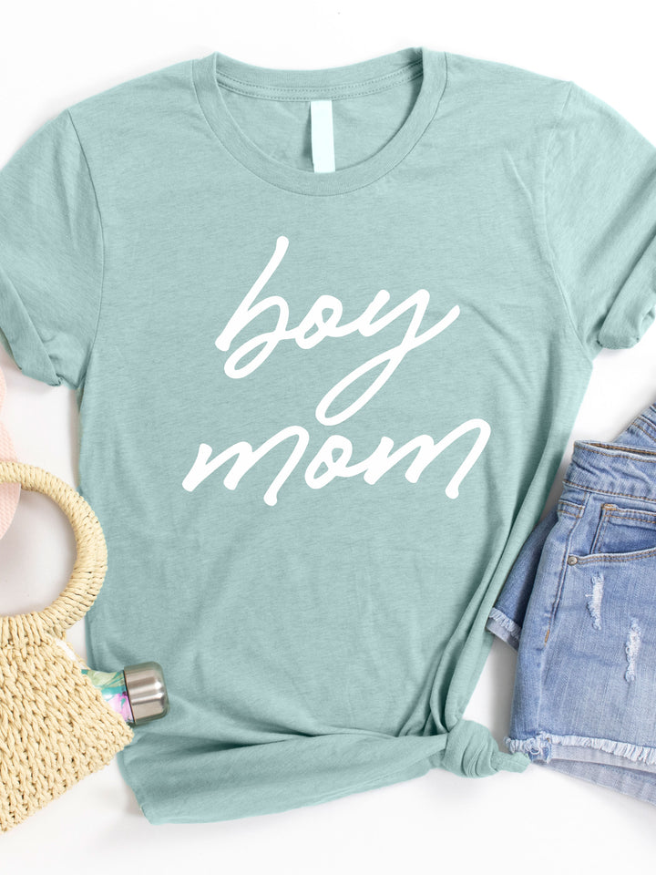 Boy Mom Graphic Tee
