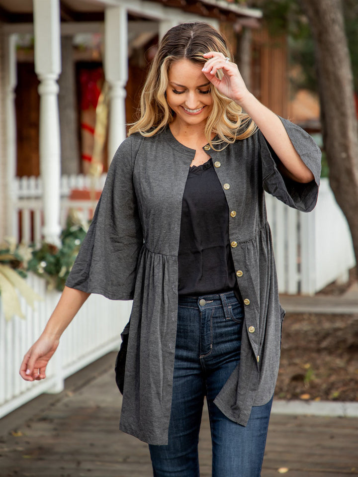 Maren Button Cardigan