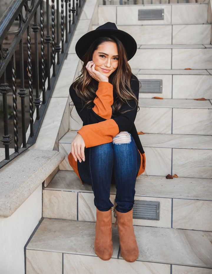 Two-Tone Colorblock Jett Tunic