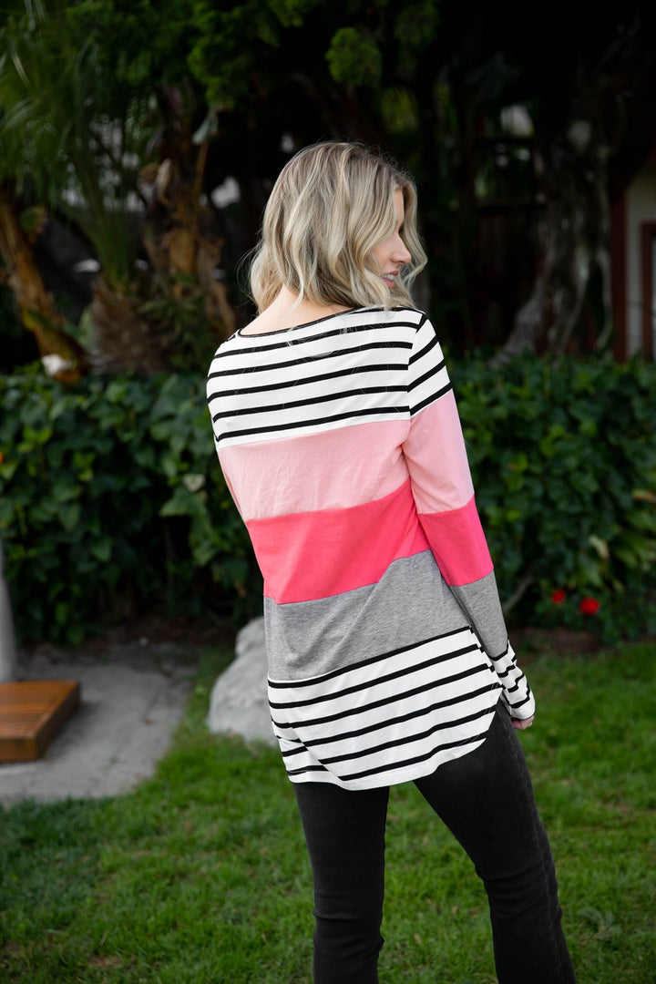 Jade Colorblock Top
