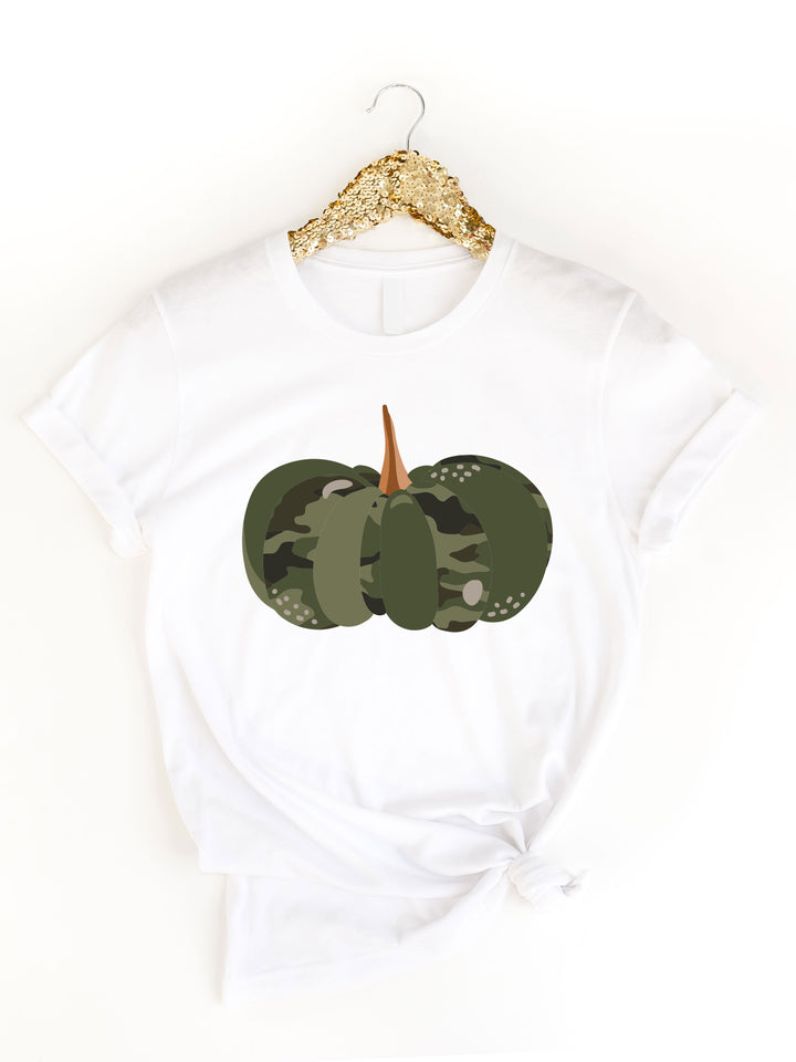 Camo Pumpkin Graphic Tee