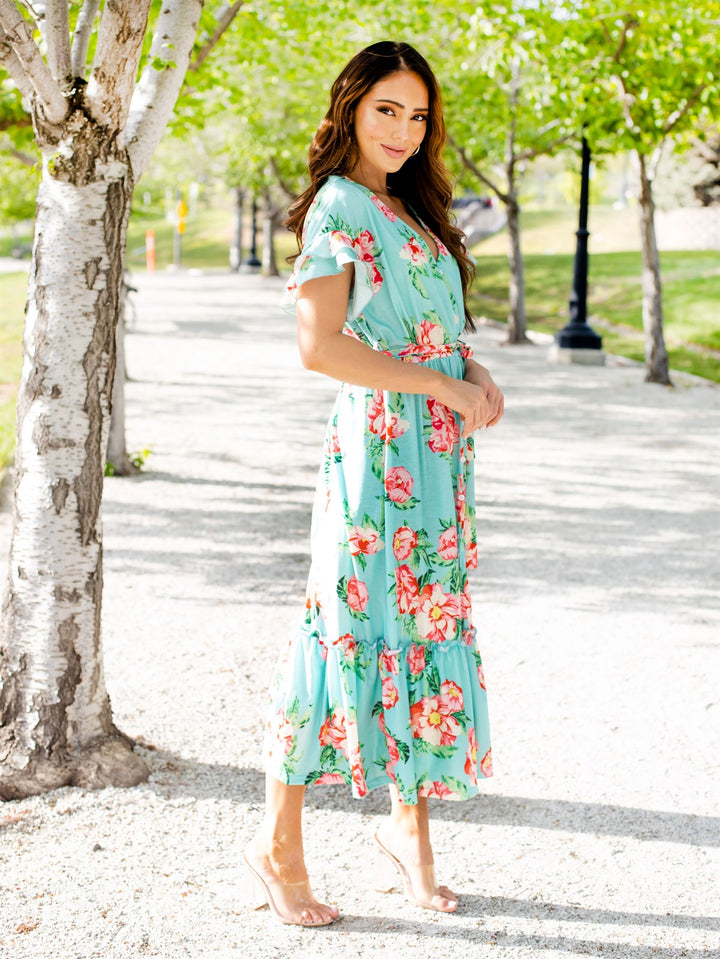 Floral Pattern Whitney Dress