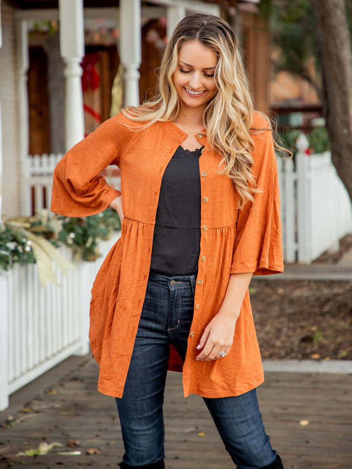 Maren Button Cardigan