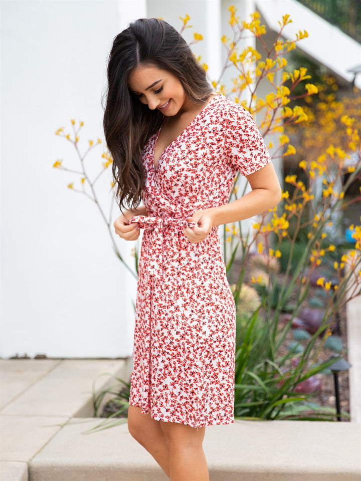 Berkeley Wrap Front Dress