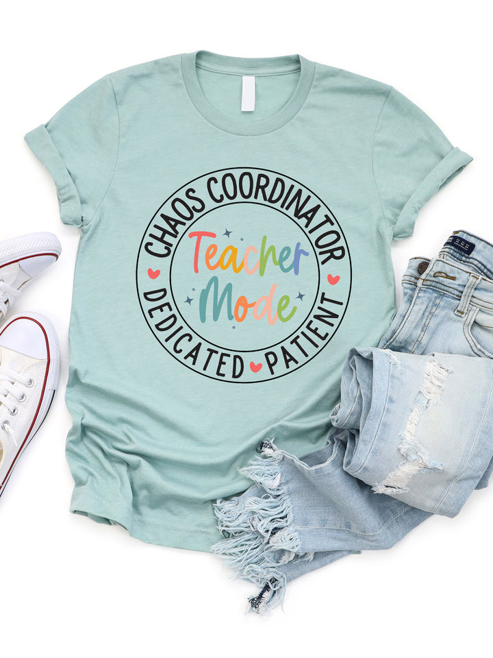 Chaos Coordinator Teacher Mode Graphic Tee