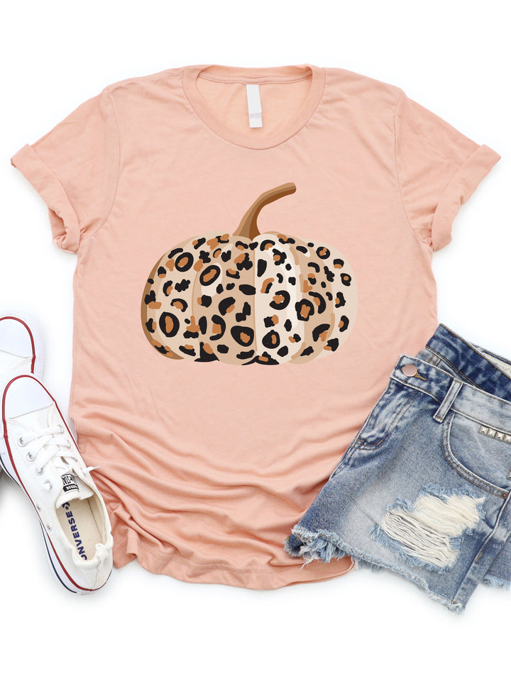 Cheetah Pumpkin Graphic Tee
