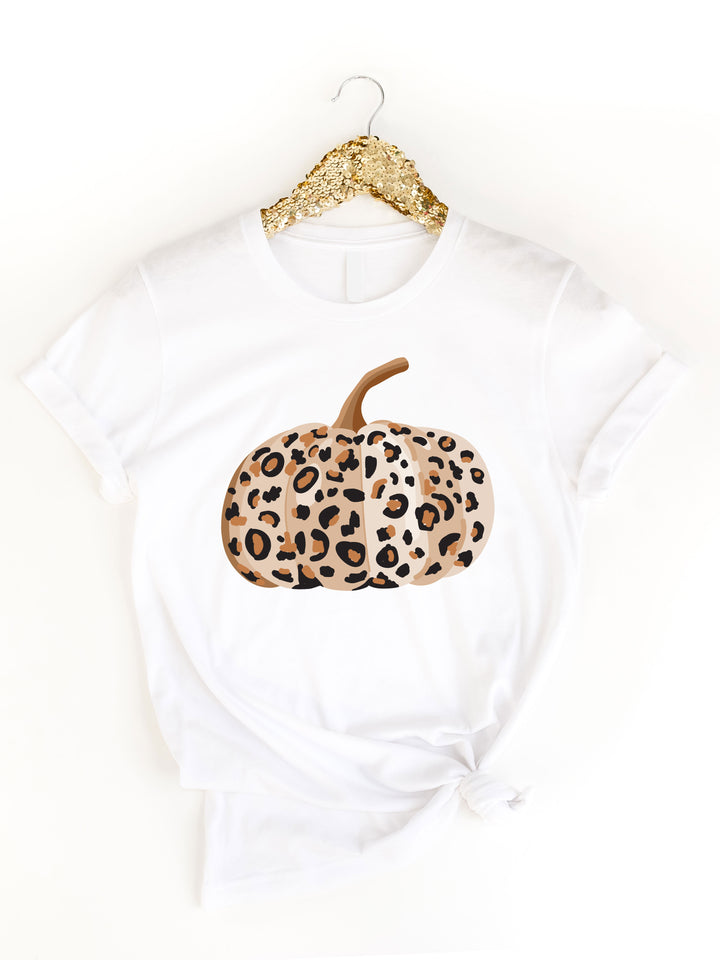 Cheetah Pumpkin Graphic Tee