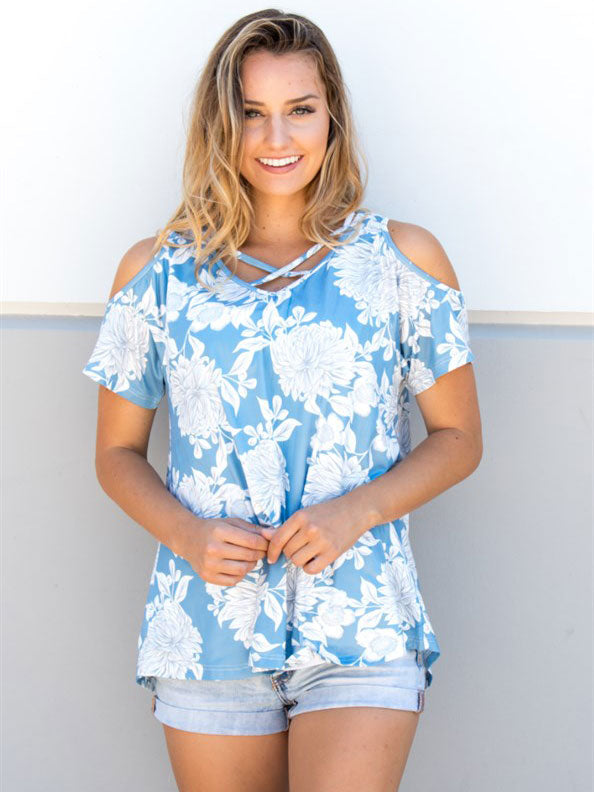 Cold Shoulder Tunic