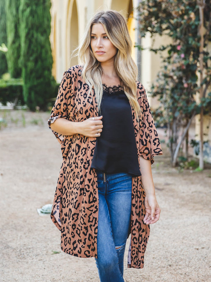 Leopard Kimono