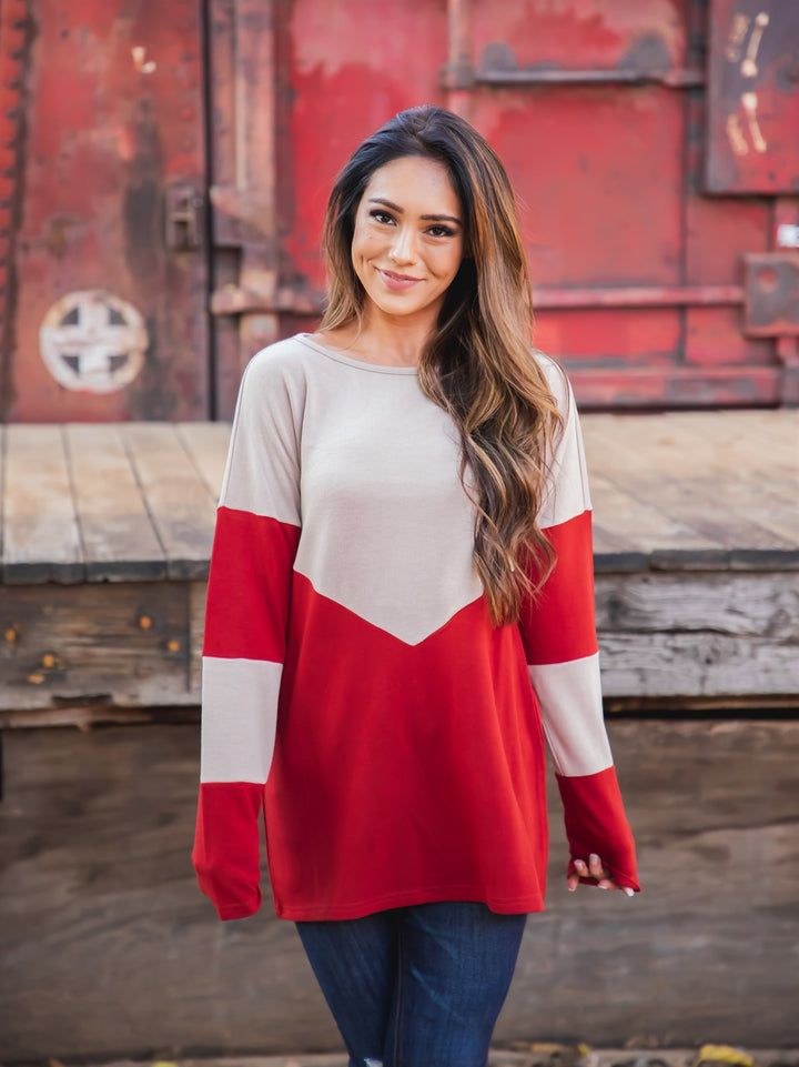 Thick Stripe Cassidy Top