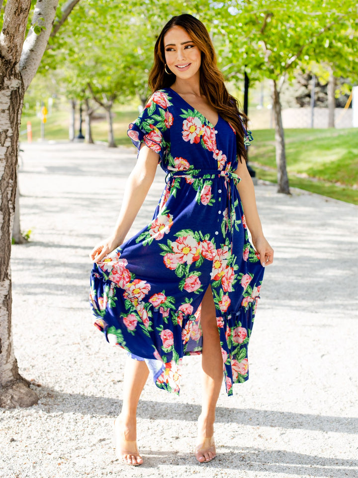 Floral Pattern Whitney Dress
