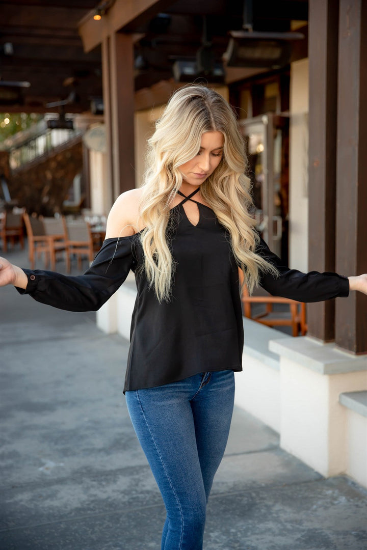 Criss Cross Strap Leia Top