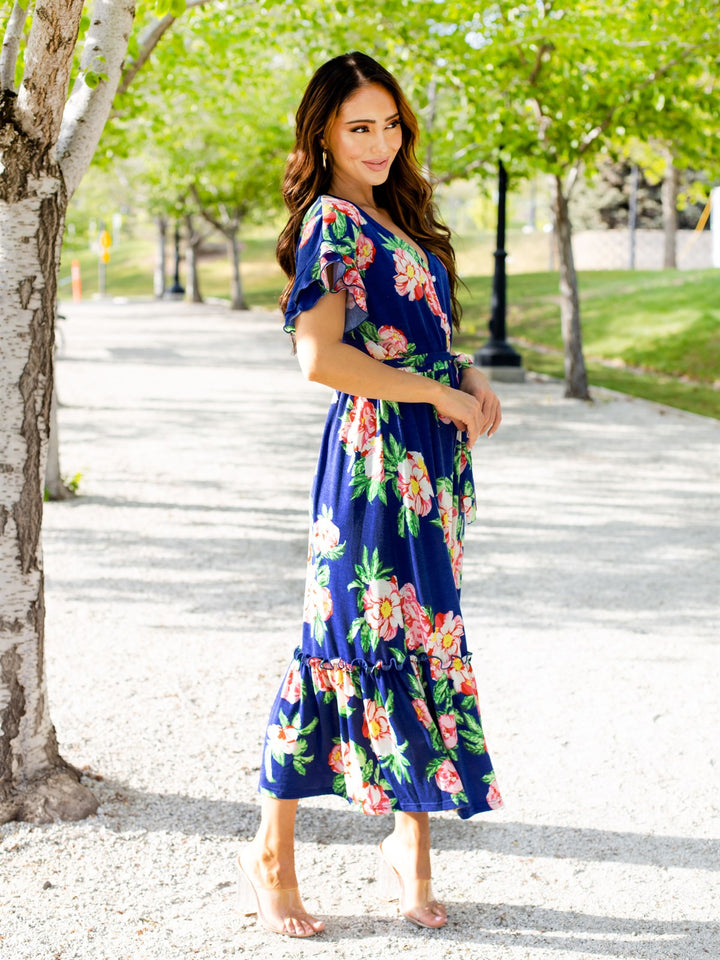 Floral Pattern Whitney Dress