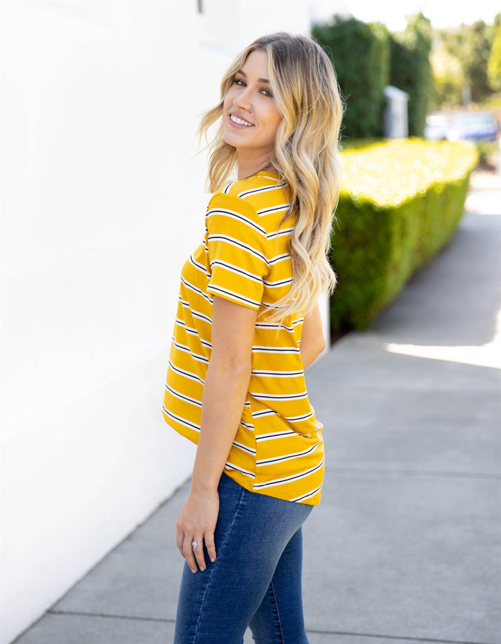 Stripe Ariana Top