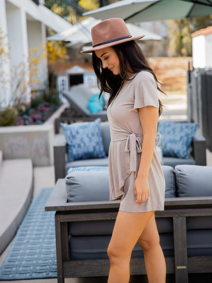 Faux Wrap Rumi Romper