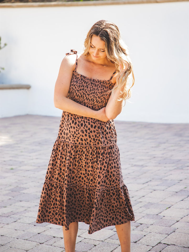 Tie Strap Ruffle Londyn Dress