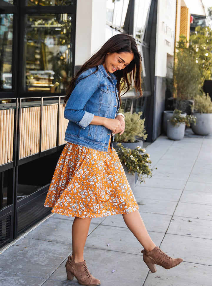Floral Print Laura Skirt