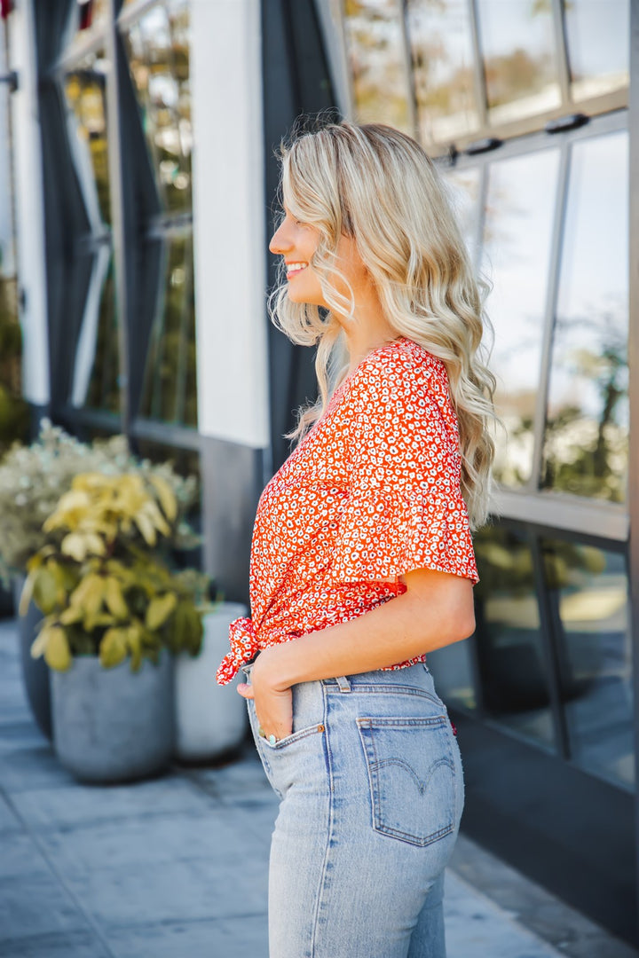 Flare Sleeve Olly Top