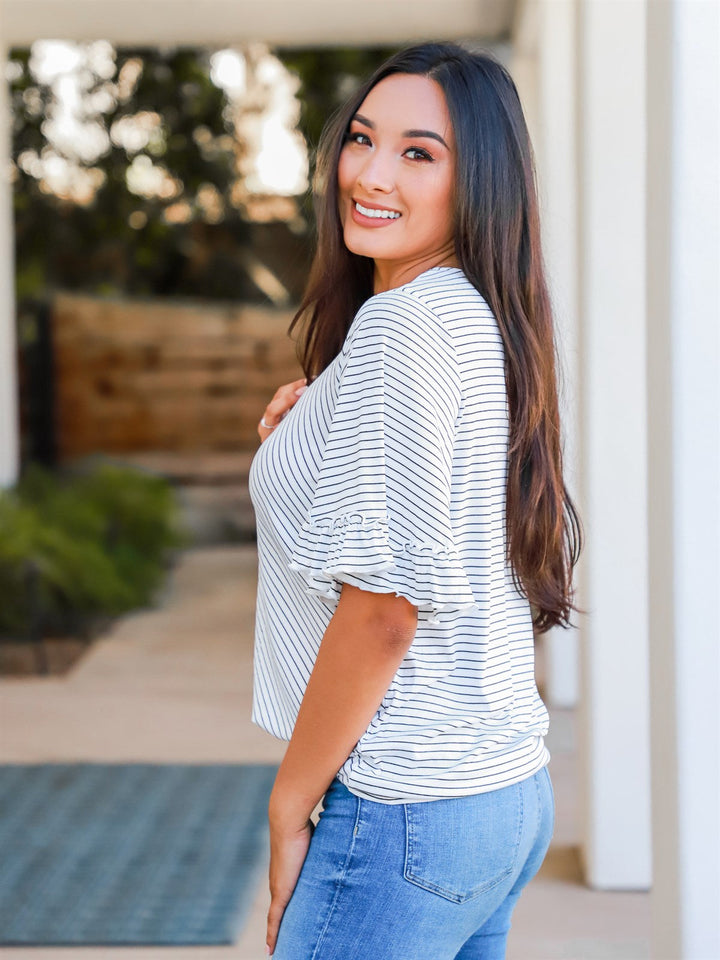 Stripe Danika Top