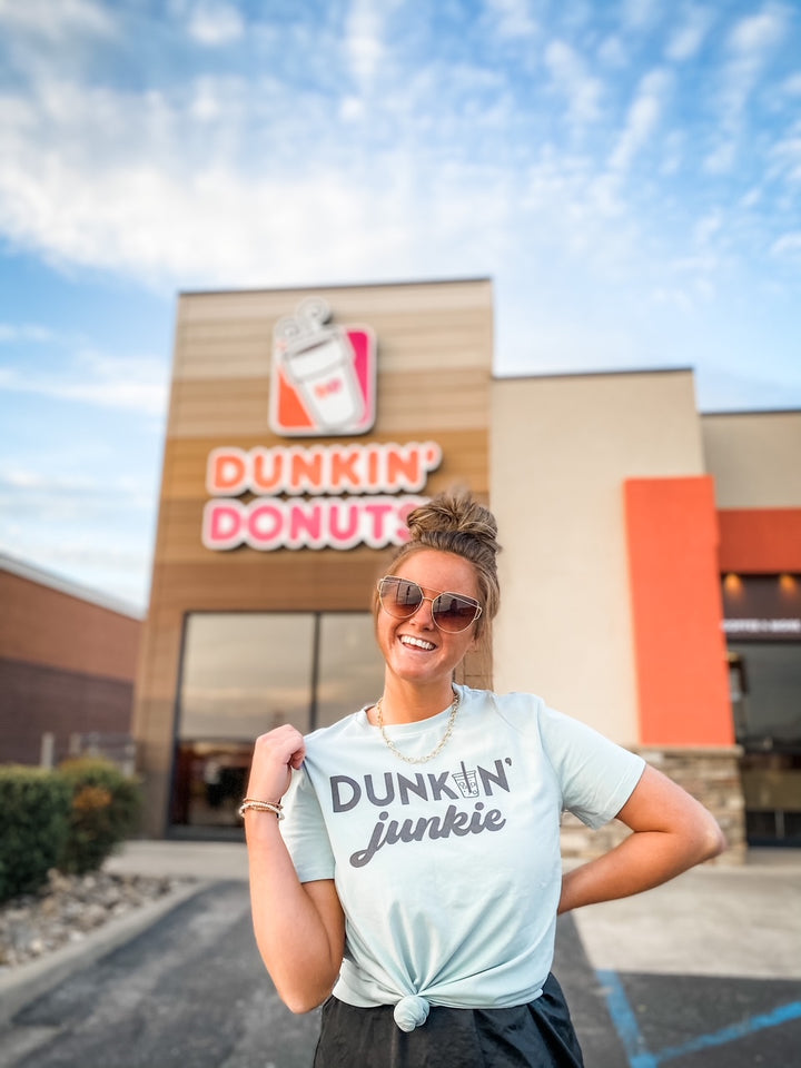 Dunkin Junkie Tee - @Bethanyhenson_