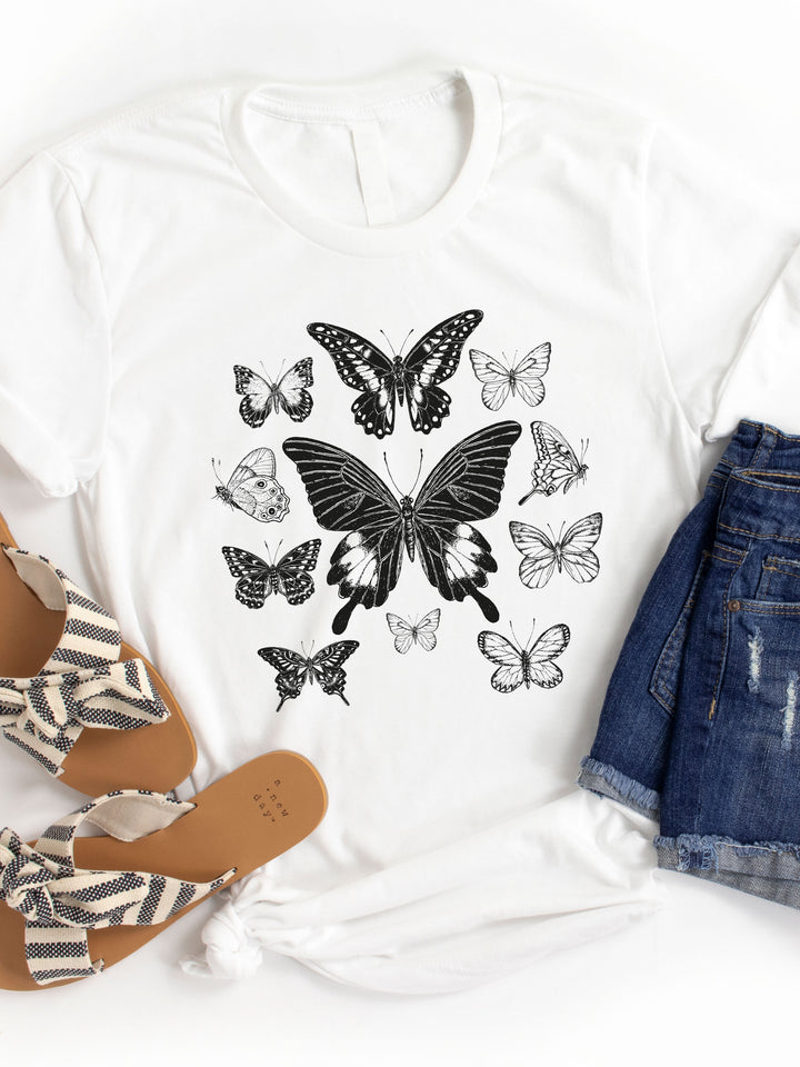 Butterfly Collection Graphic Tee