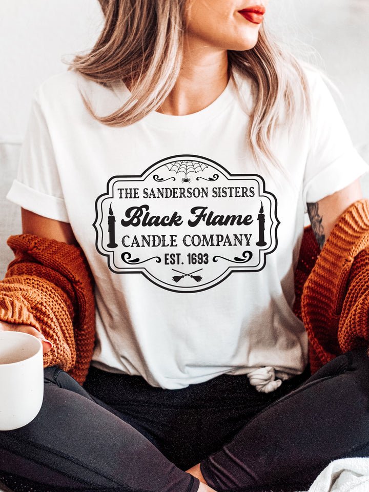 Black Flame Candle Company Graphic Tee