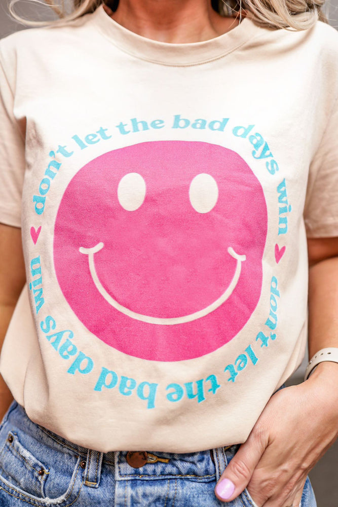 Don't Let The Bad Days Win Graphic Tee - @Happyhemlines