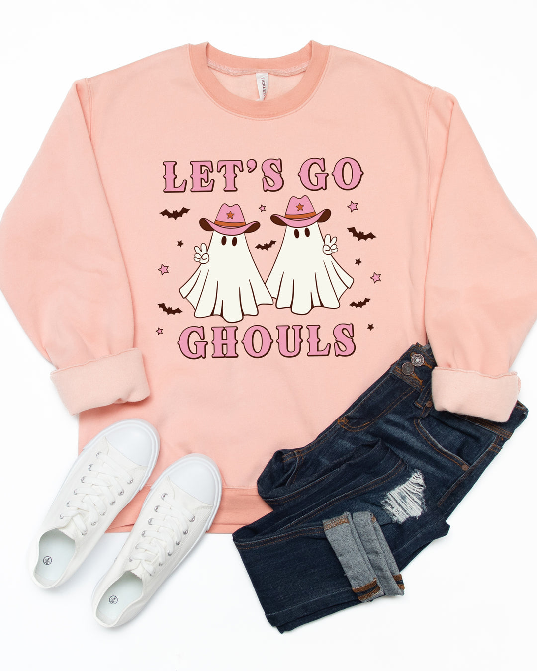 Let's Go Ghouls Graphic Sweatshirt