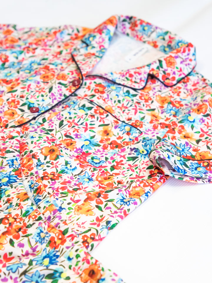 Floral Pattern Pajamas