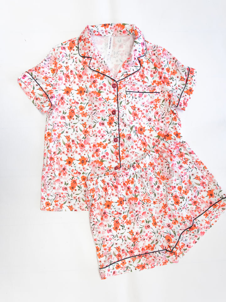 Floral Pattern Pajamas