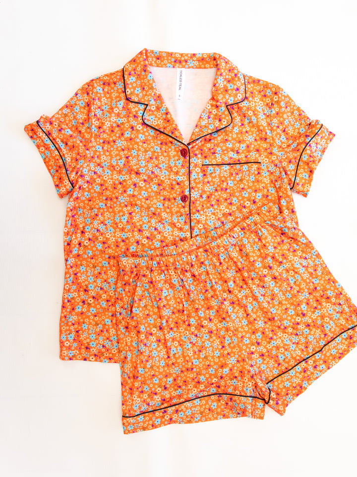 Floral Pattern Pajamas