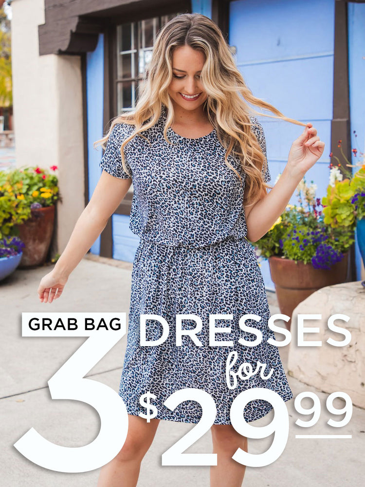 LIMITED STOCK - 3 Dress Grab Bag - 3 for $29.99