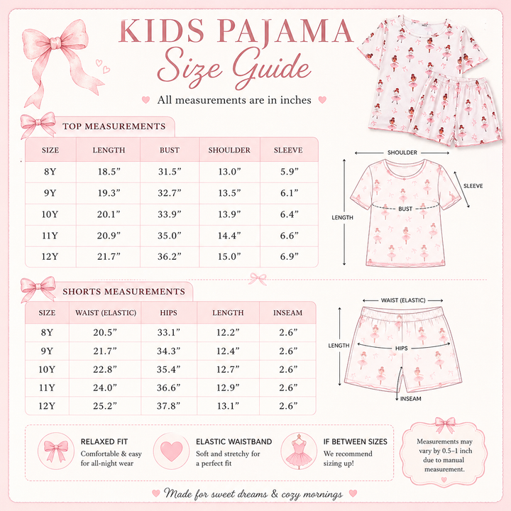 Girls Patterned Chicken Pajama Set