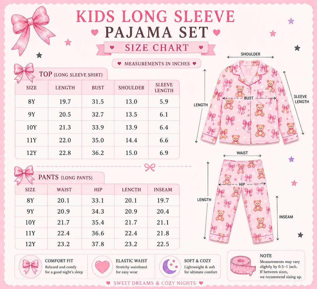 Bookish Boos Ghost Kids Pajama Set