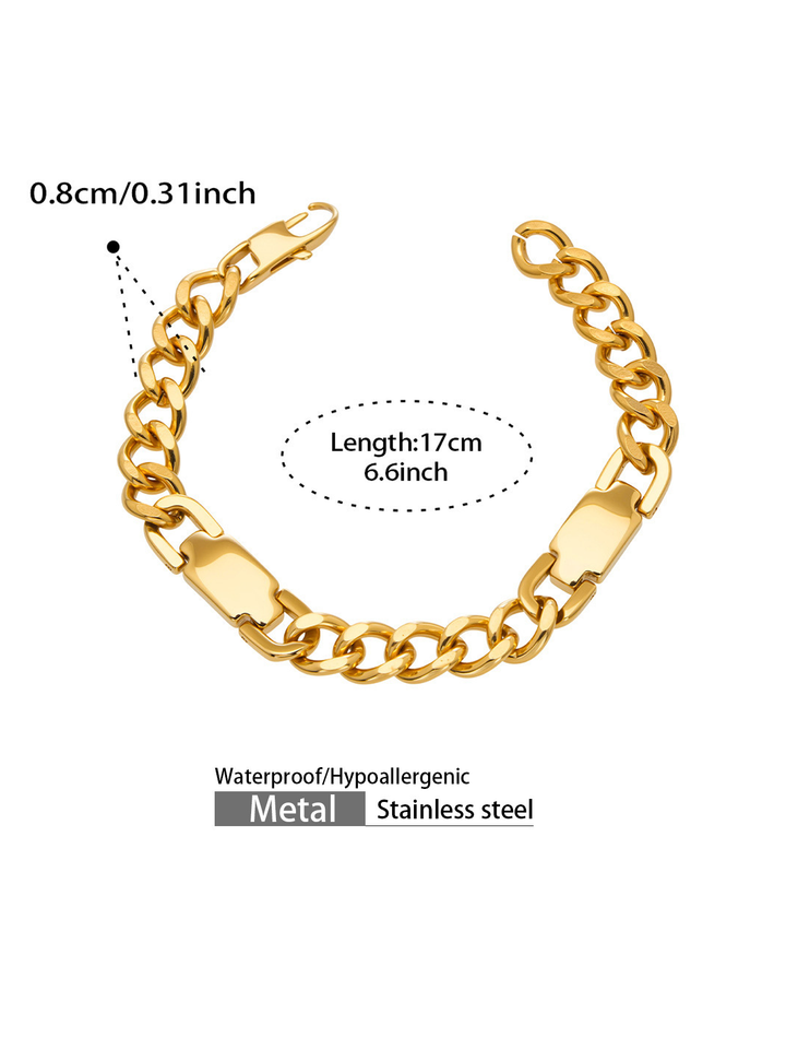 Chunky Link Statement Bracelet