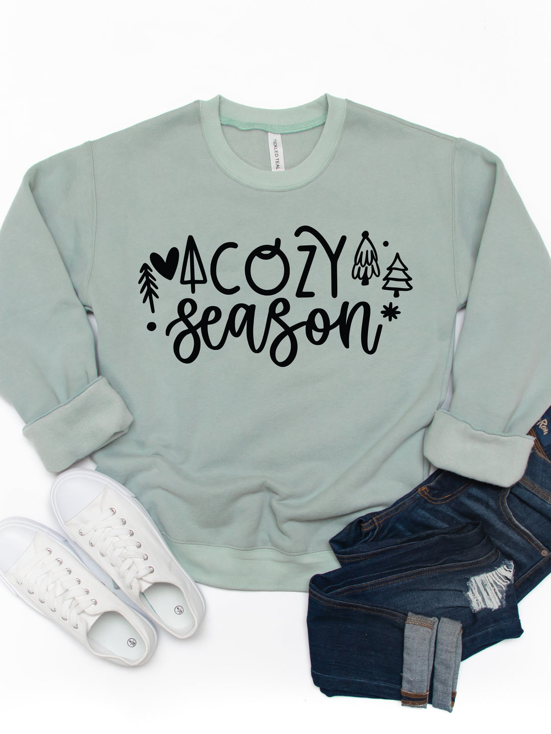 Cozy Season (Trees) Graphic Sweatshirt
