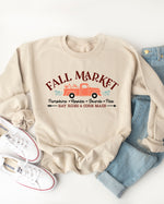 Fall Market Truck Graphic Sweatshirt